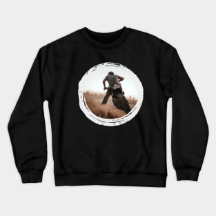 Craze bike ride Crewneck Sweatshirt